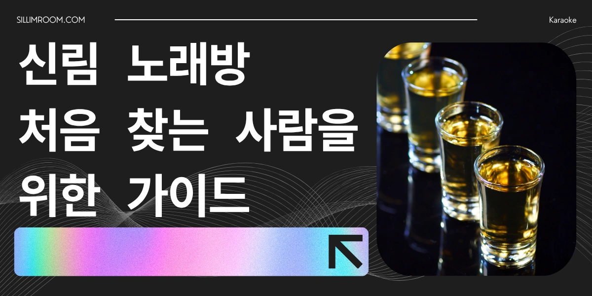 신림 노래방 처음 찾는 사람을 위한 가이드